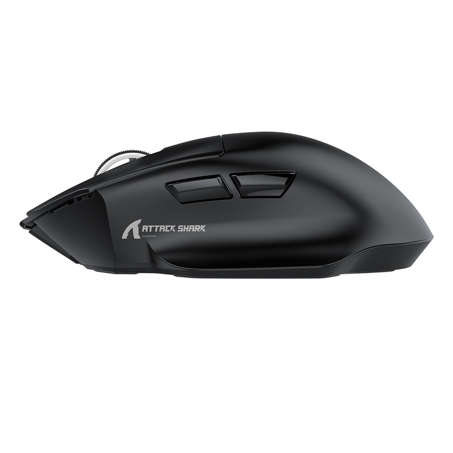 ATTACK SHARK V6 ultra-light wireless gaming mouse with RGB charging dock