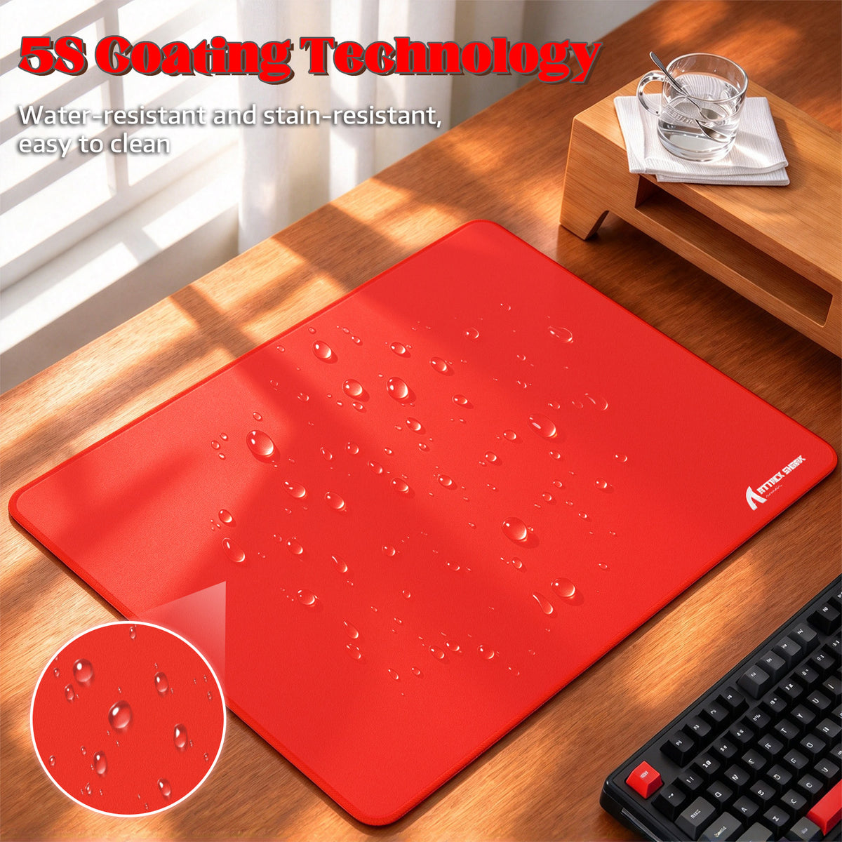 ATTACK SHARK CM02SE eSport Gaming Mousepad (405x305x4 MM)