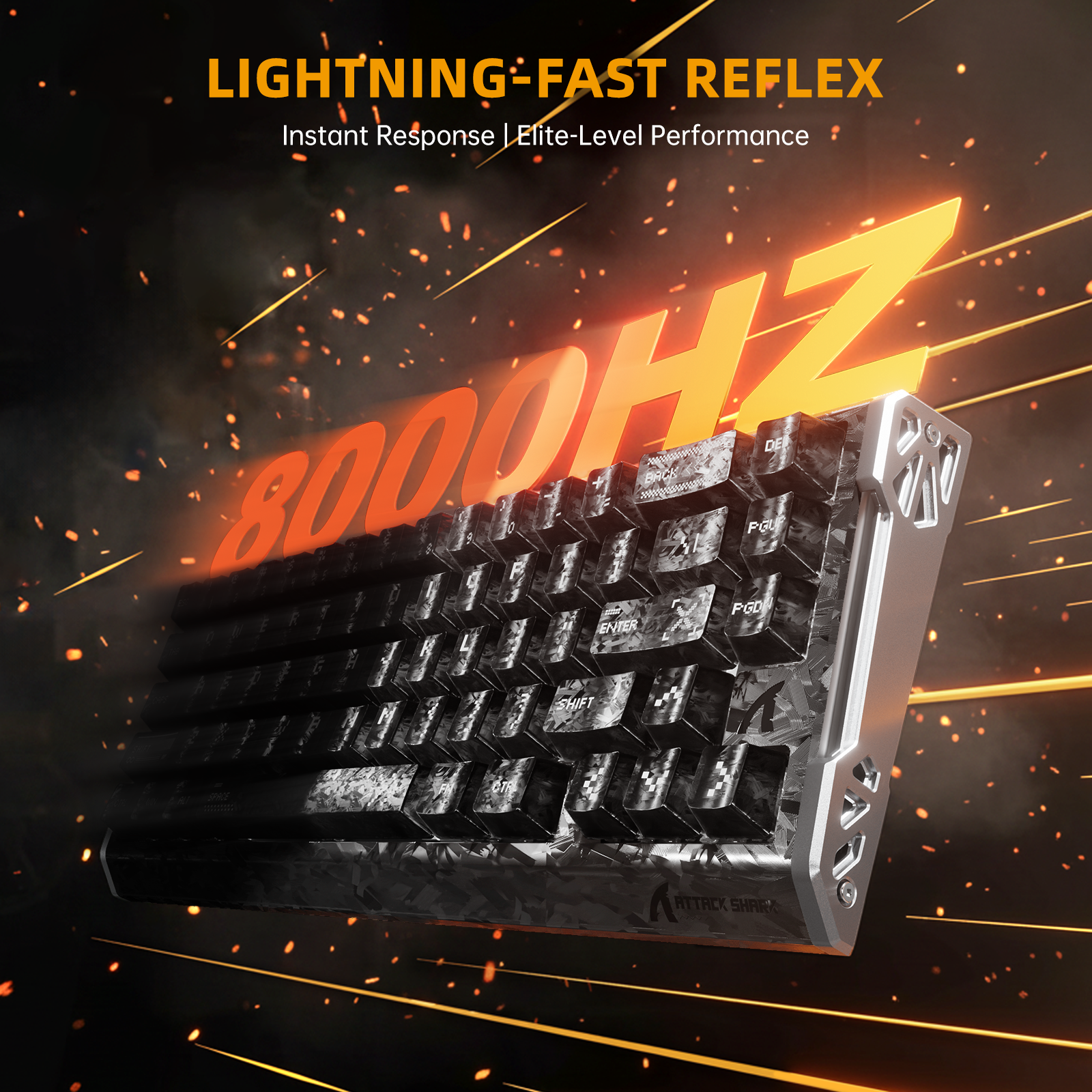 ATTACK SHARK R68 HE & R11 ULTRA Carbon Fiber Gaming Bundle With C01 ULTRA Coiled Cable