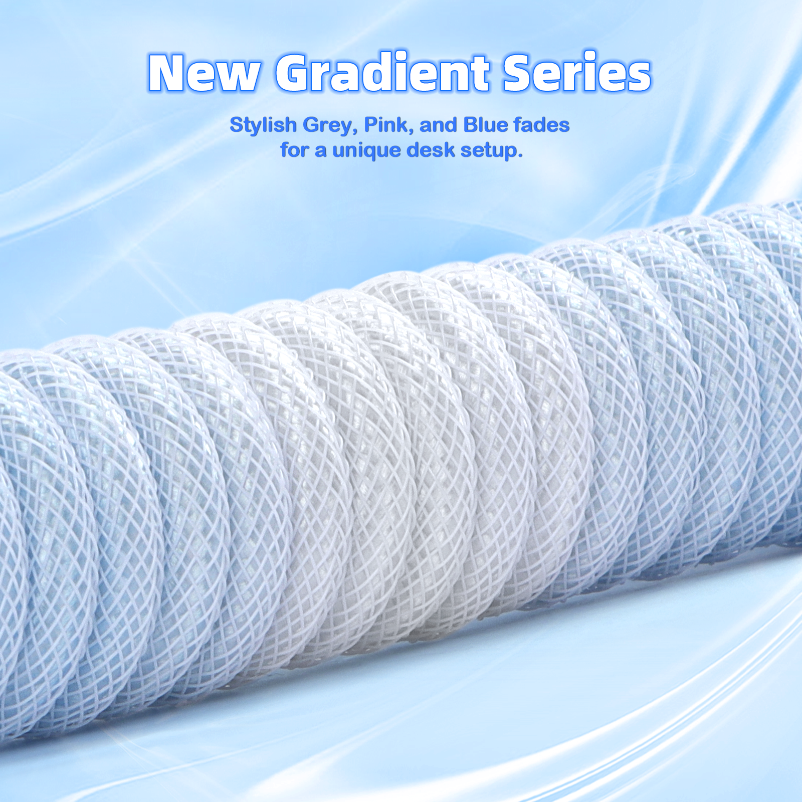 ATTACK SHARK C01ULTIMATE Coiled Cable for 8KHz Magnetic Keyboard