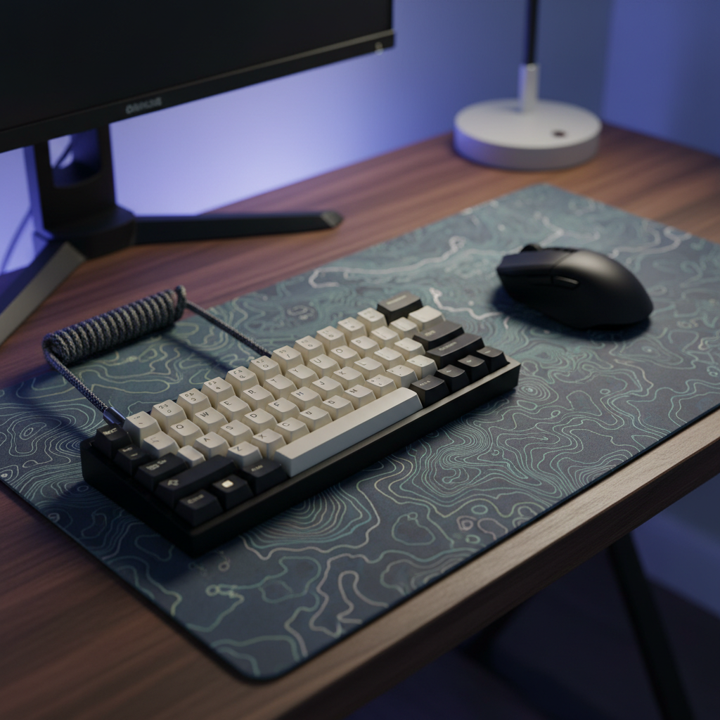 The Keyboard Tilt: Rotating Your Board for Maximum Mouse Space