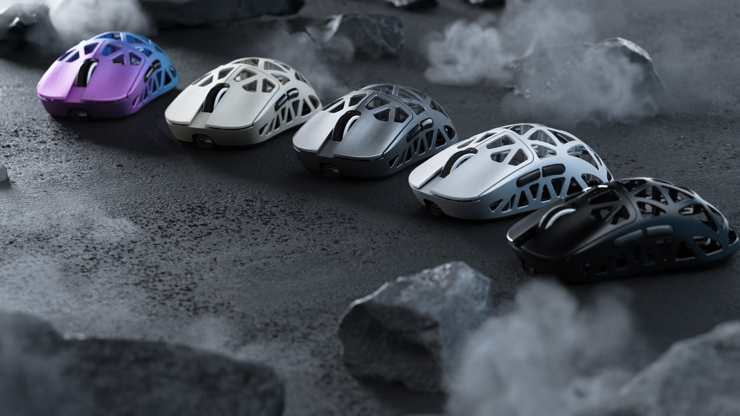 ATTACK SHARK R2 Magnesium Alloy PAW3950 Gaming Mouse 8K with Mouse Coiled Cable (Not Include the Charging Dock)