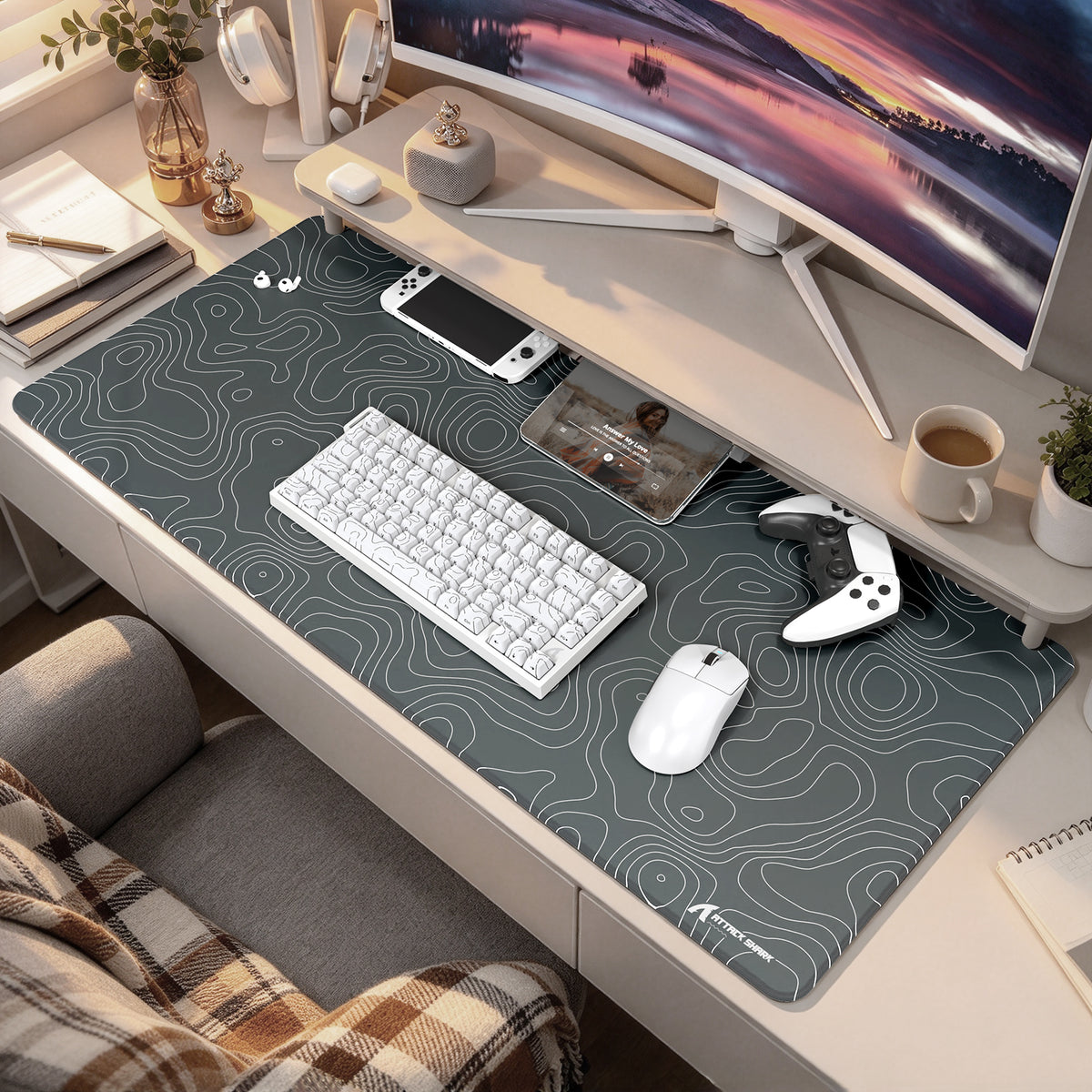ATTACK SHARK CM02PRO eSport Gaming Mousepad (900x400x4 MM)
