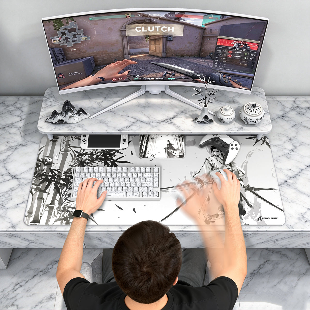 ATTACK SHARK CM02PRO eSport Gaming Mousepad (900x400x4 MM)