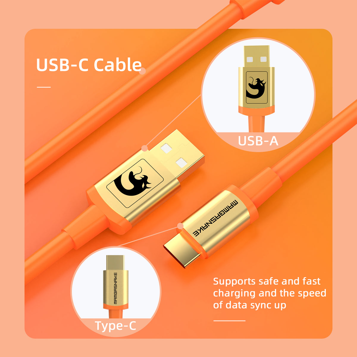 ATTACK SHARK x MAMBASNAKE C02 Coiled Cable