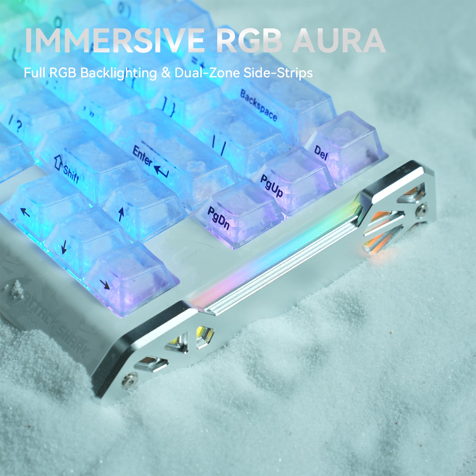 ATTACK SHARK R68 HE & X11 ULTRA Carbon Fiber Gaming Bundle With C01 ULTRA Coiled Cable