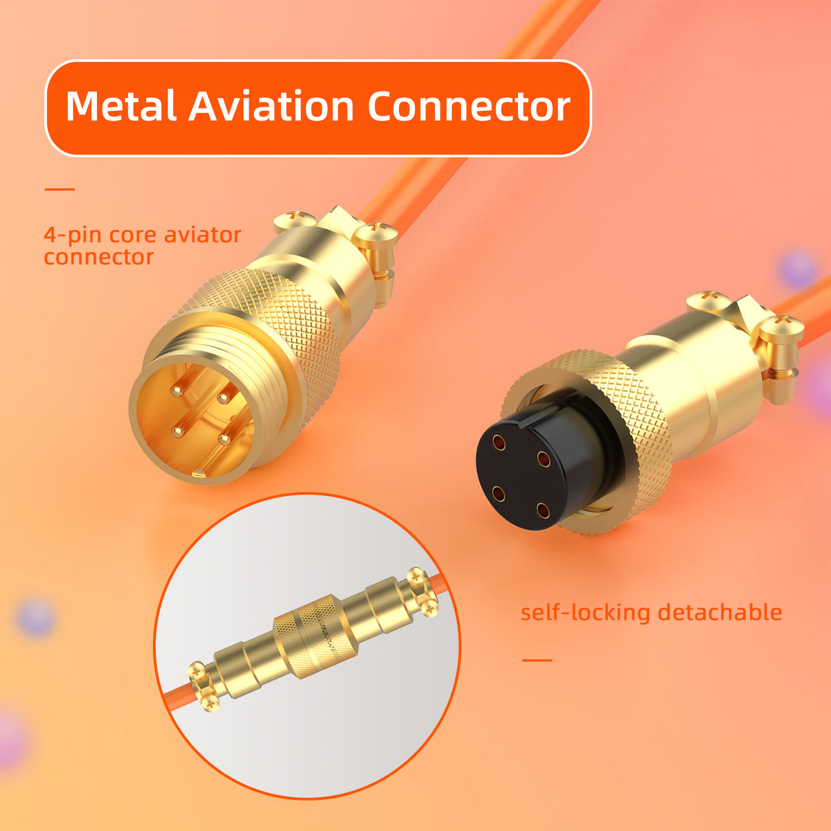 ATTACK SHARK x MAMBASNAKE C02 Coiled Cable