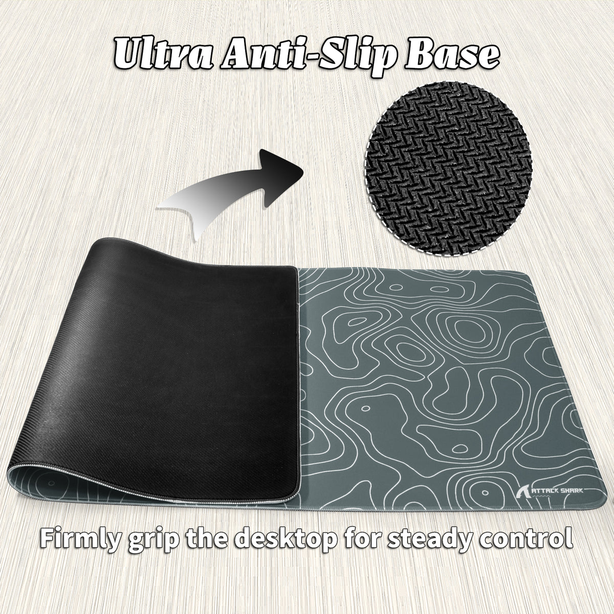 ATTACK SHARK CM02PRO eSport Gaming Mousepad (900x400x4 MM)