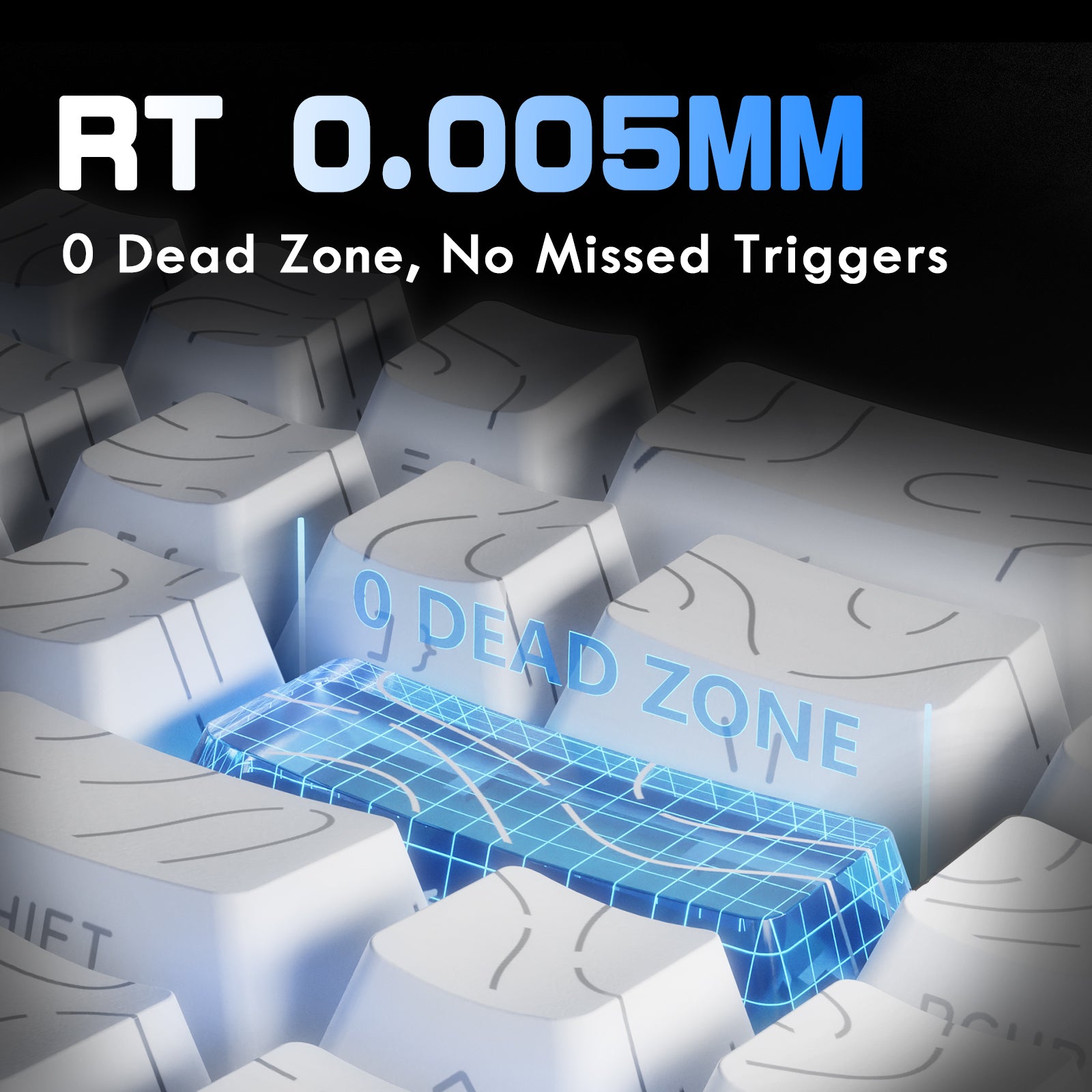 ATTACK SHARK X68MAX HE Rapid Trigger CNC Aluminum Keyboard Magnetic Switch with C01Ultra RGB Coiled Cable