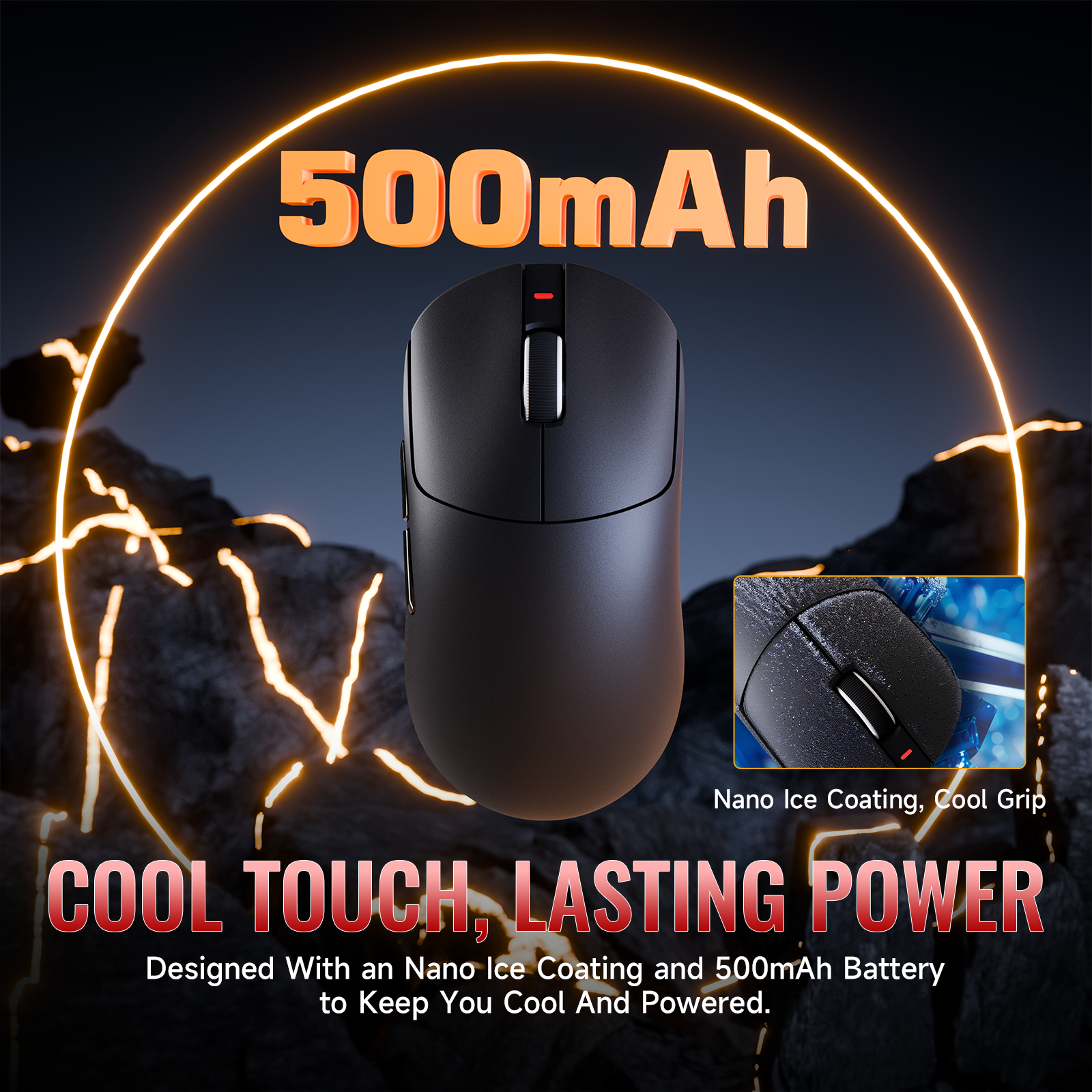 ATTACK SHARK X8 series gaming mouse comparison chart with sensor, DPI, polling rate, and battery specs