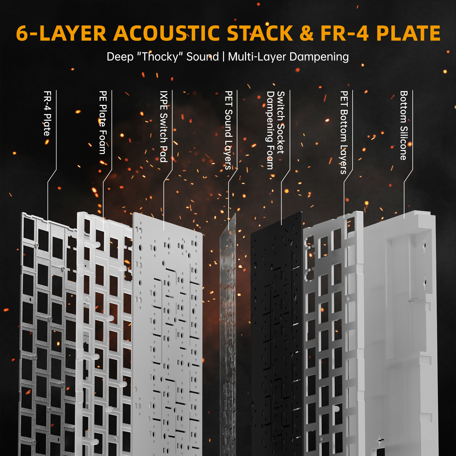 ATTACK SHARK R68 HE & R11 ULTRA Carbon Fiber Gaming Bundle With C01 ULTRA Coiled Cable