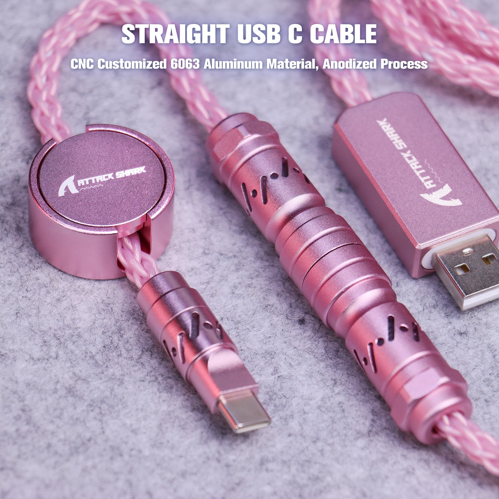 ATTACK SHARK C07 Custom Aviator Cable for 8KHz Magnetic Keyboard