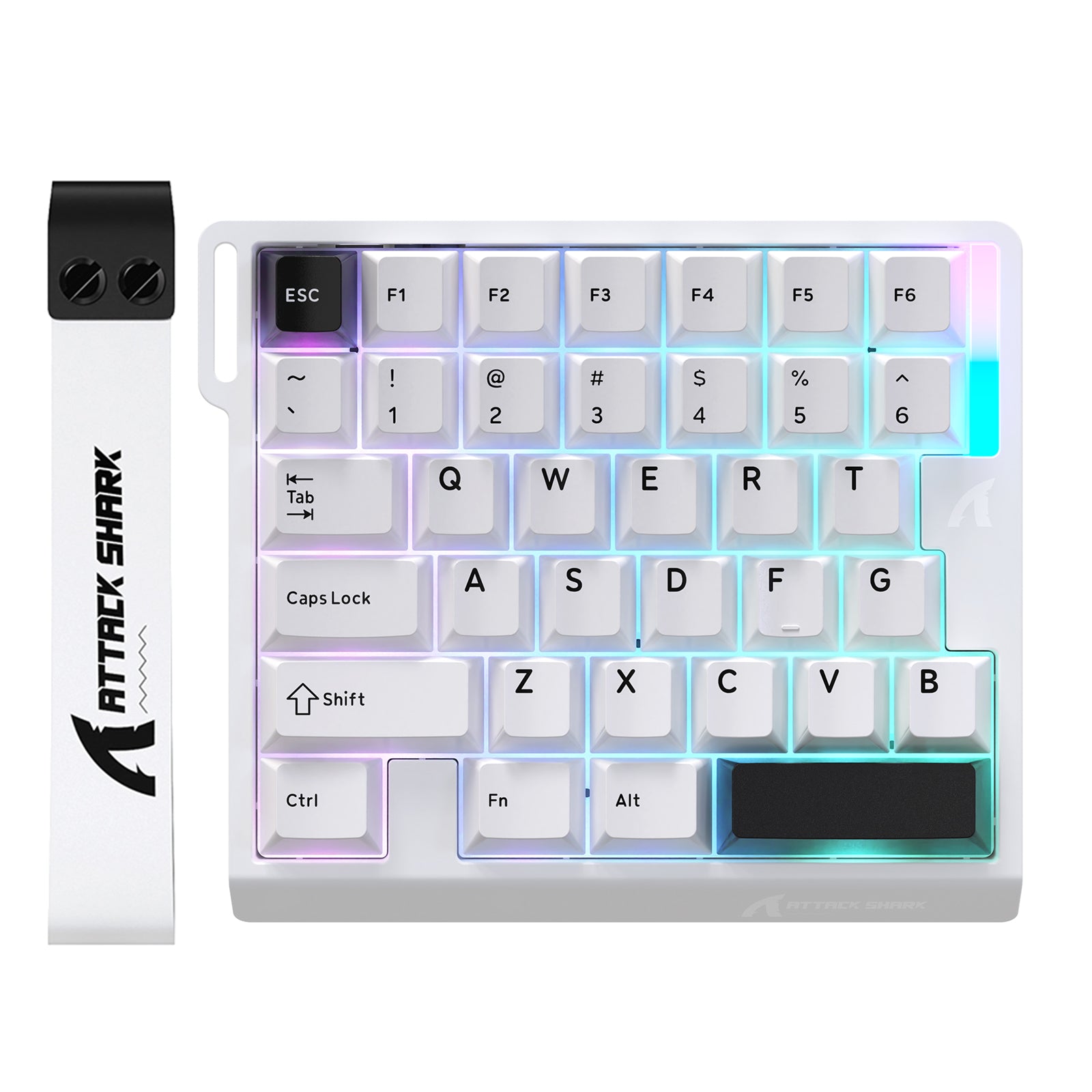 ATTACK SHARK M36 HE One-Handed Magnetic Switch Keyboard