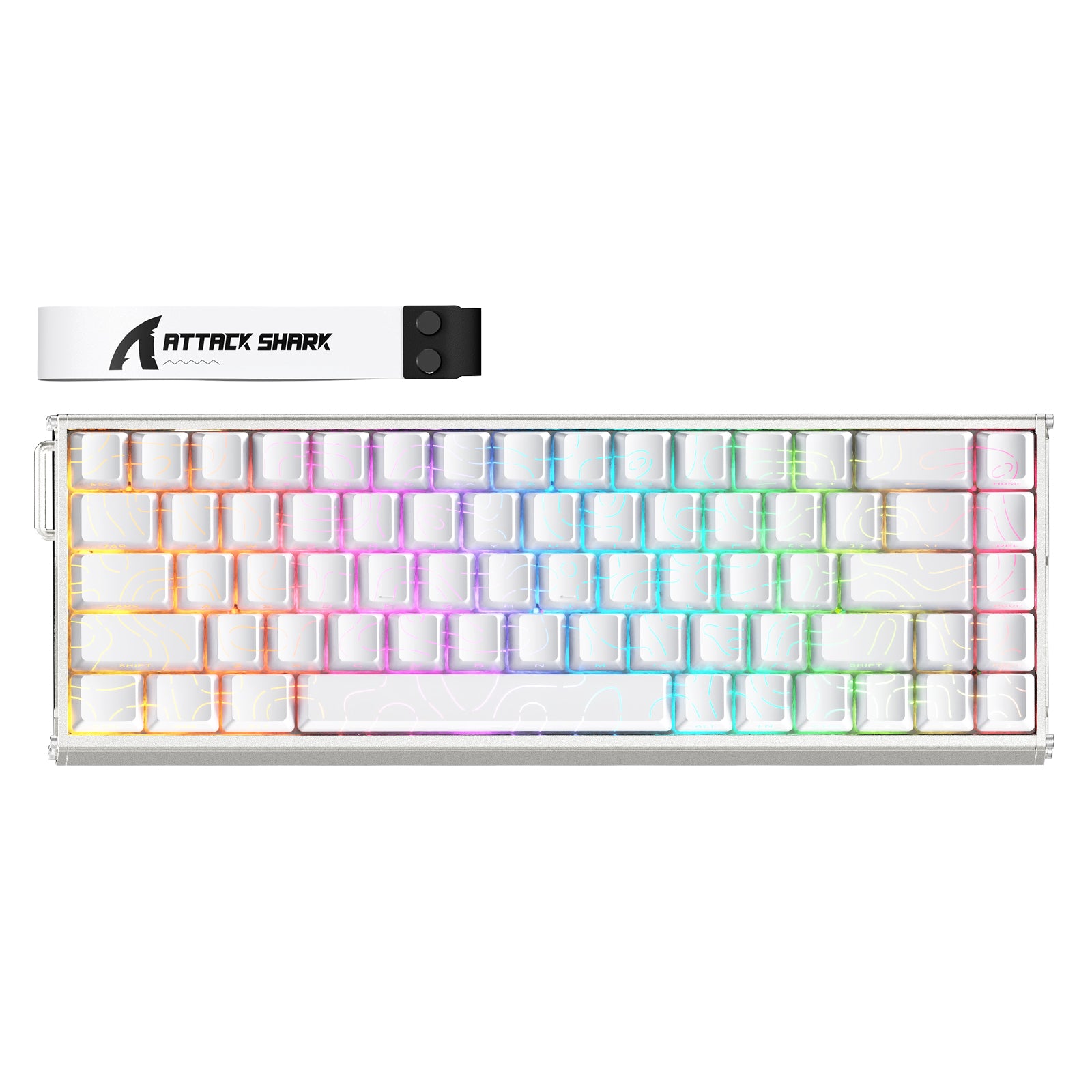 ATTACK SHARK X68MAX HE Rapid Trigger Aluminum Keyboard Magnetic Switch